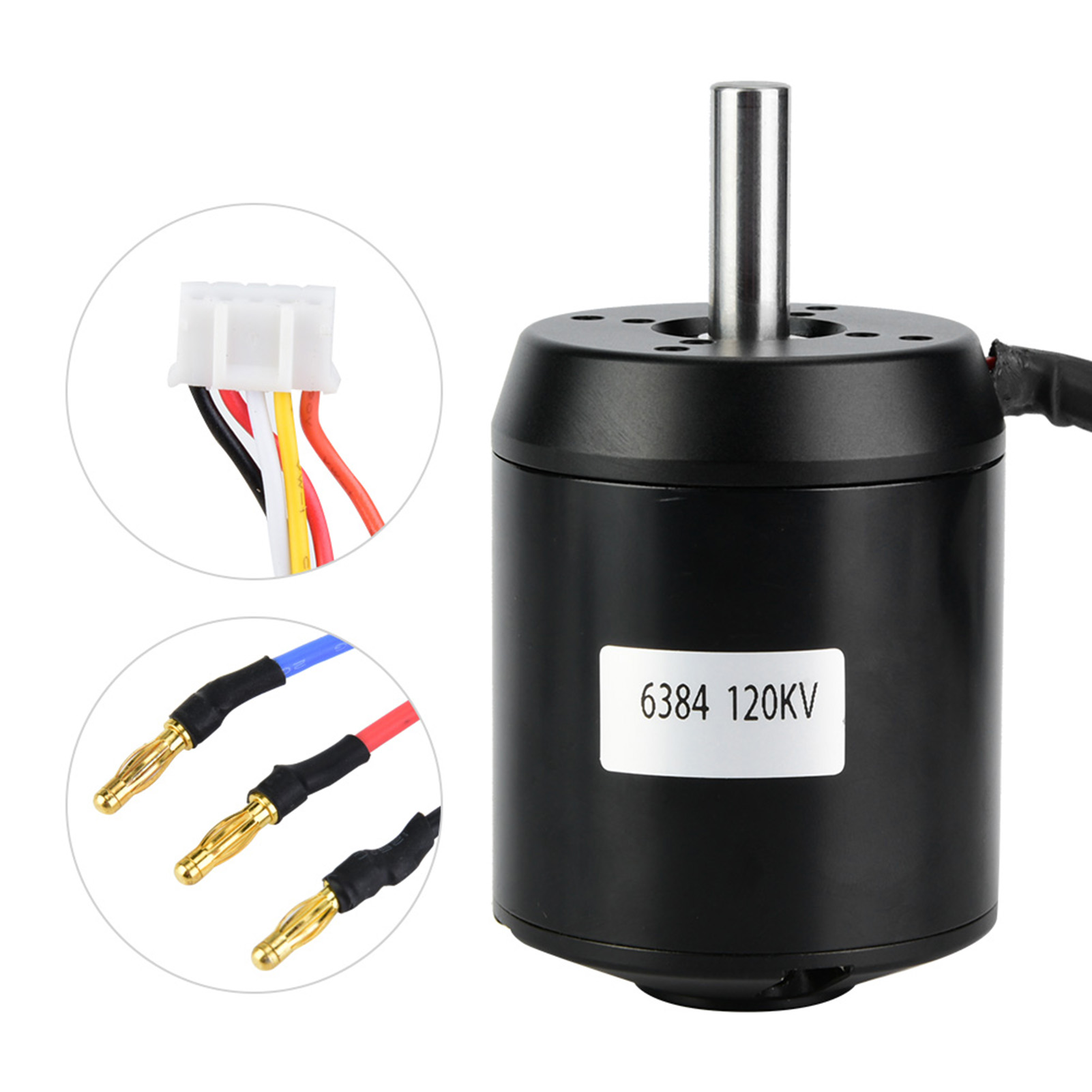 6384 120KV BLDC Outrunner Brus - đánh giá và giá 6384 Brushless Motor Sensored