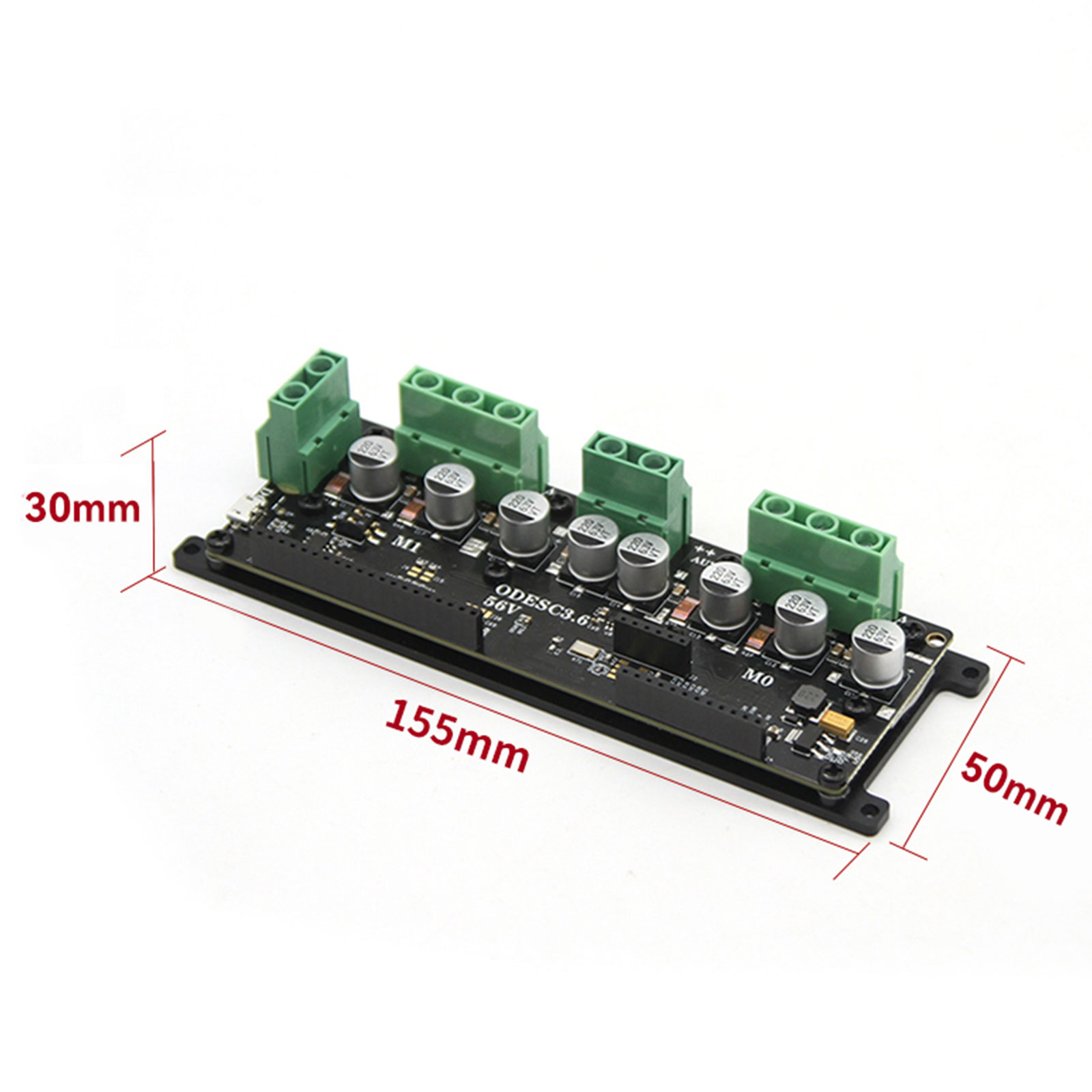 SEQURE ODESC3.6 56V Optimizes  - đánh giá và giá Odrive Dual Brushless Motor Controller