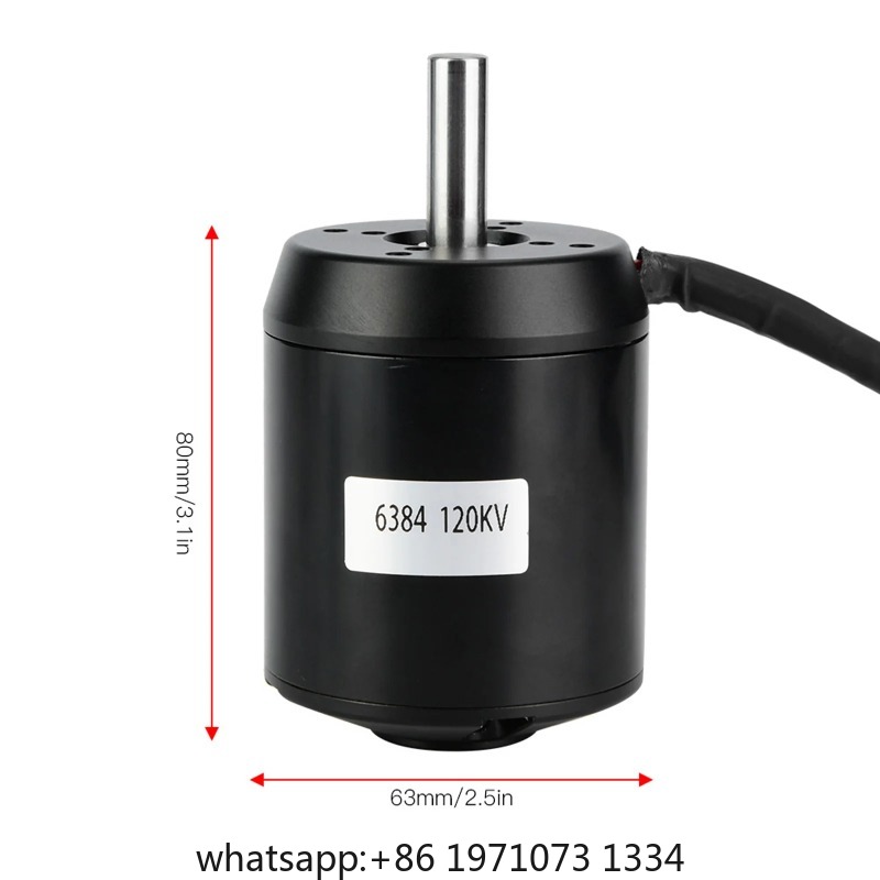 6384 120KV BLDC Outrunner Brus - đánh giá và giá 6384 Brushless Motor Sensored