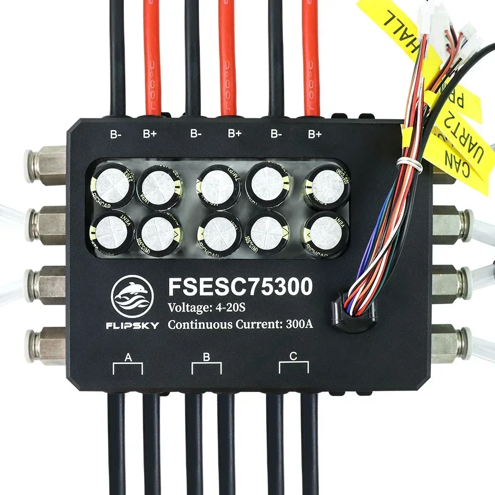 FlipSky FSESC 75300 84V High C - đánh giá và giá Vesc 75300 High Current Esc